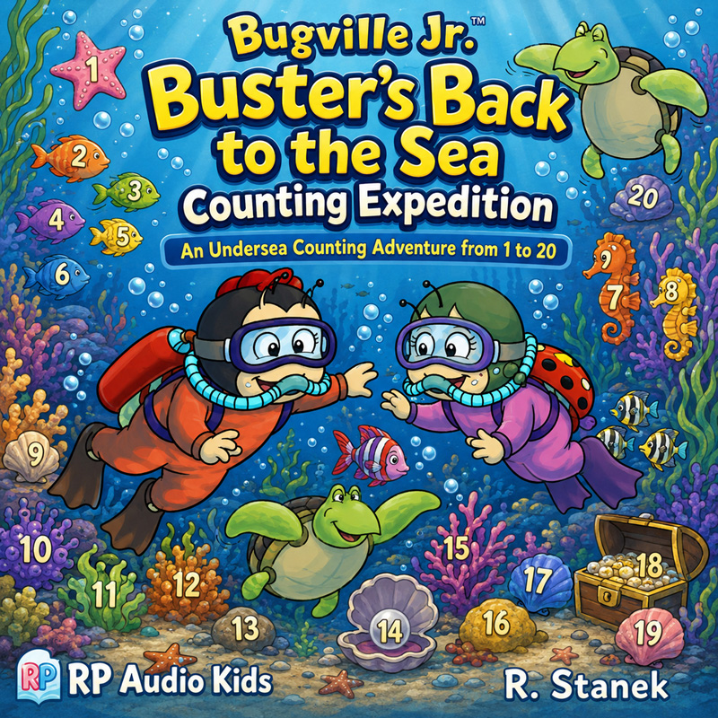 Cover of Buster’s Back to the Sea Counting Expedition