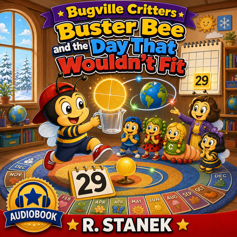 Cover of Buster Bee and the Day That Wouldn’t Fit